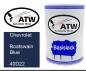 Preview: Chevrolet, Boatswain Blue, 40D22: 500ml Lackdose, von ATW Autoteile West.